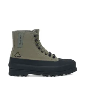 2481 ALPINA RIPSTOP - Ankle Boots - Laced - Unisex - GREEN SAFARI-BLACK