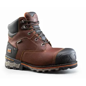6IN. BOONDOCK COMPOSITE TOE WATERPROOF INSULATED BOOT - 214-Brown | Timberland PRO TB092641