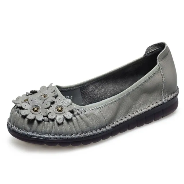 Almeda Women's Soft Leather Loafer Shoes