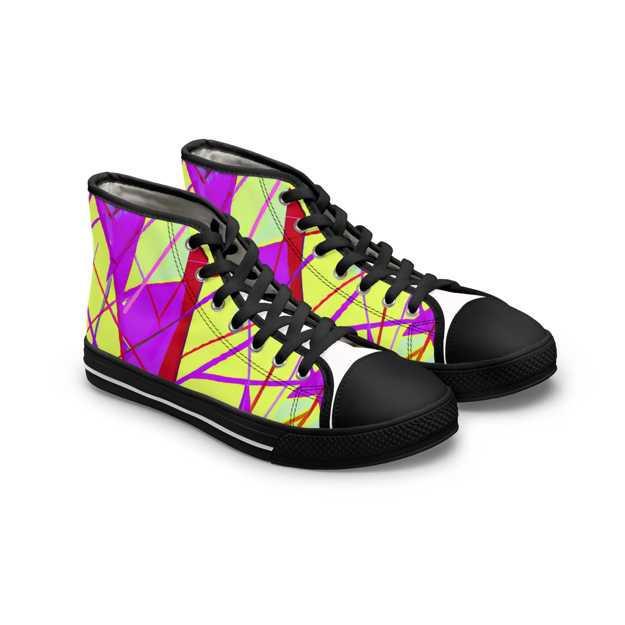 Electric Sparkles. - high top
