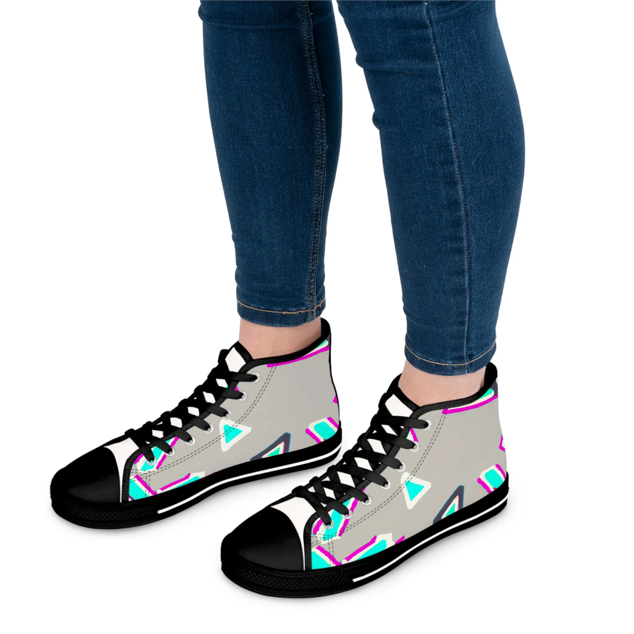 Fashionista Fleur - high top