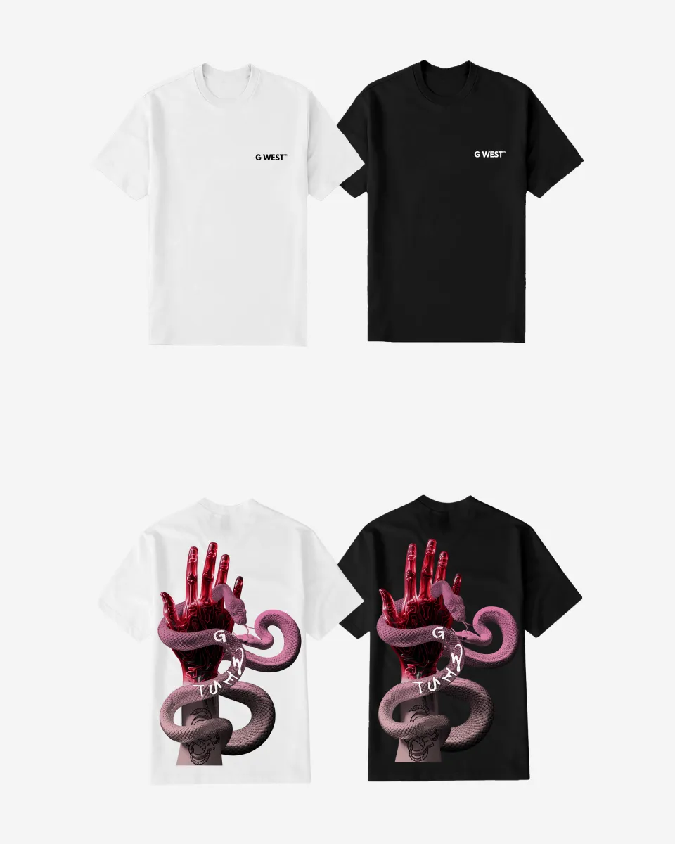 G West Regular Fit Serpiente (Handshake) T Shirt