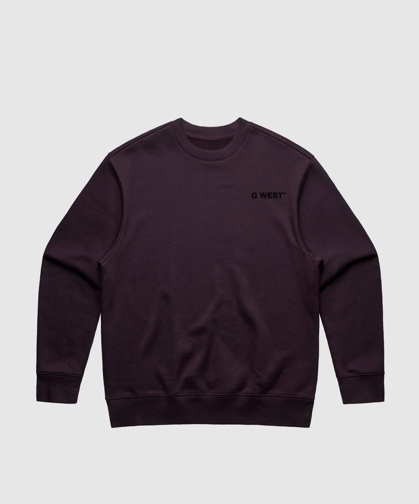 G West Smoke Skull Heavy Premium Crewneck - 6 Colors