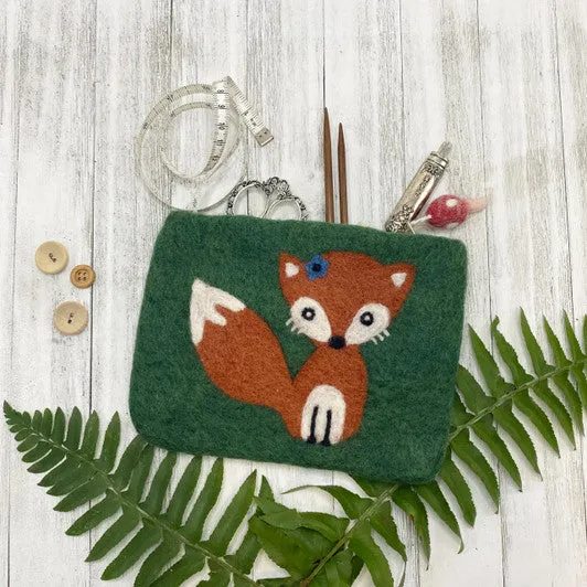 Handmade Felted Notion Bags