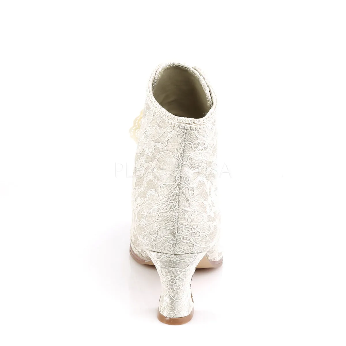 Lace Overlay Ankle Bootie 2.75-inch Heel PS-VICTORIAN-30