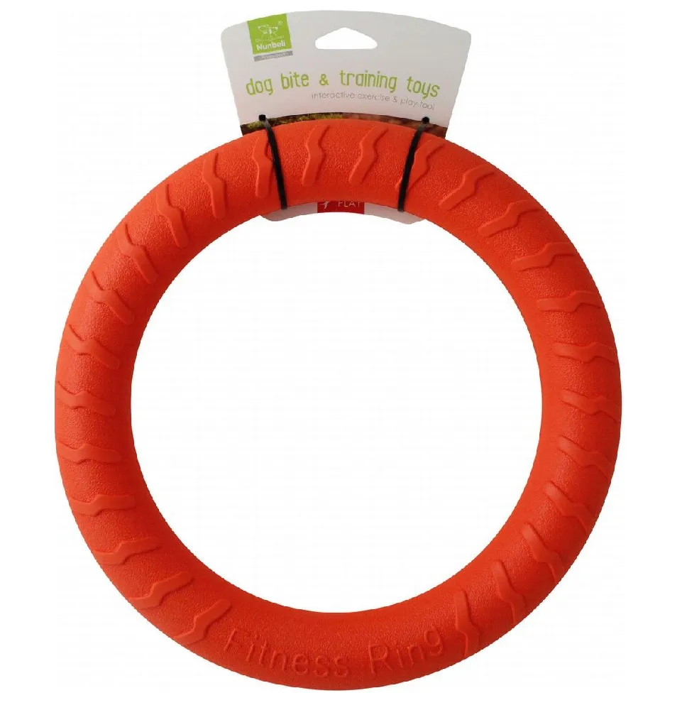 Large 29cm Lightweight Dog Toy Chew Durable Floating Training Ring for Chewers Pet