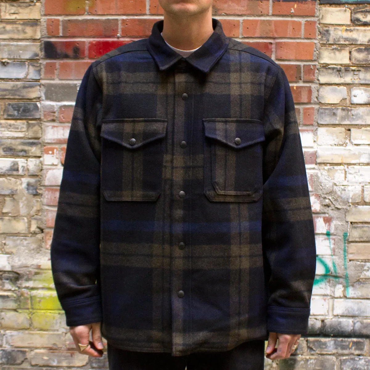 Lined Mackinaw Wool Jac-Shirt