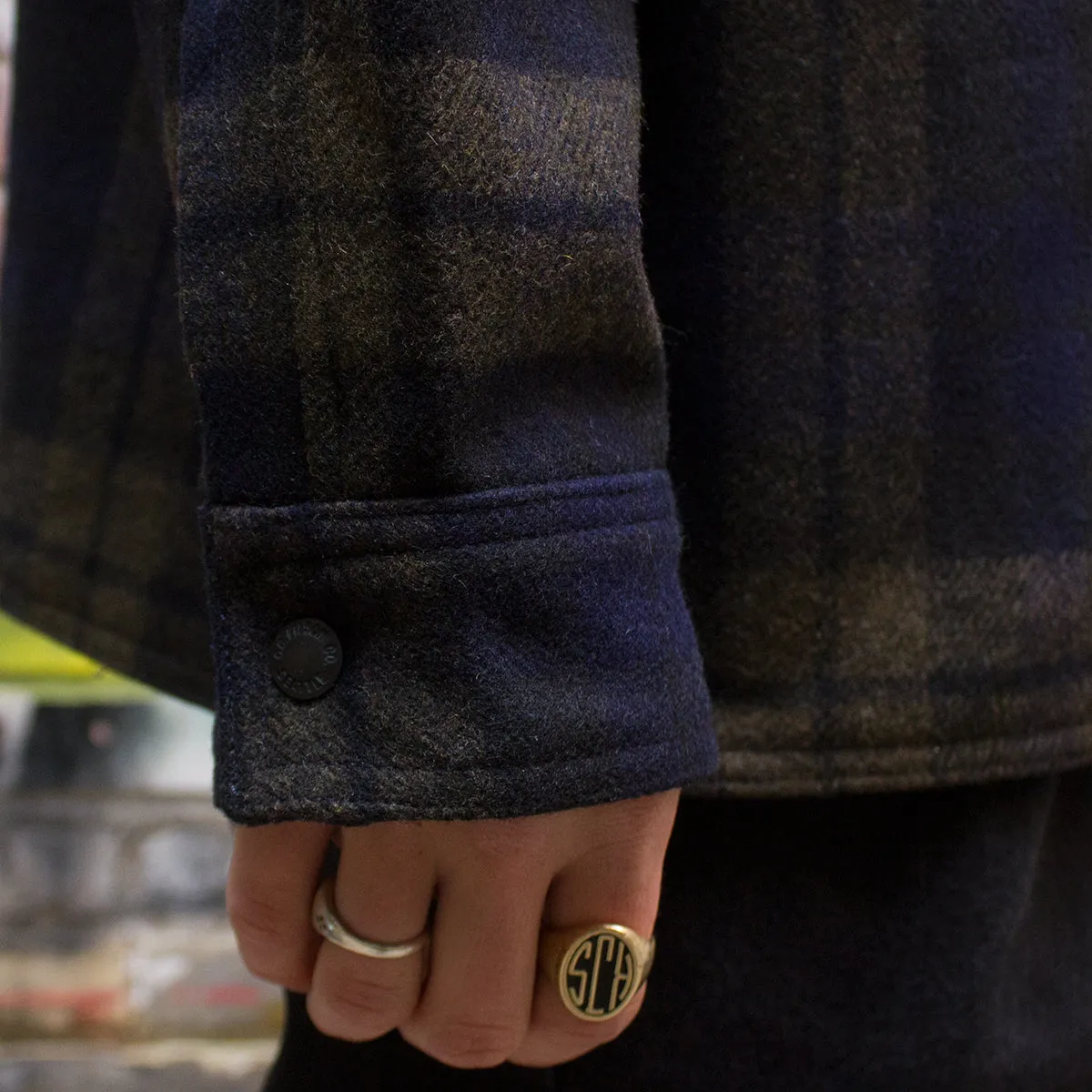 Lined Mackinaw Wool Jac-Shirt