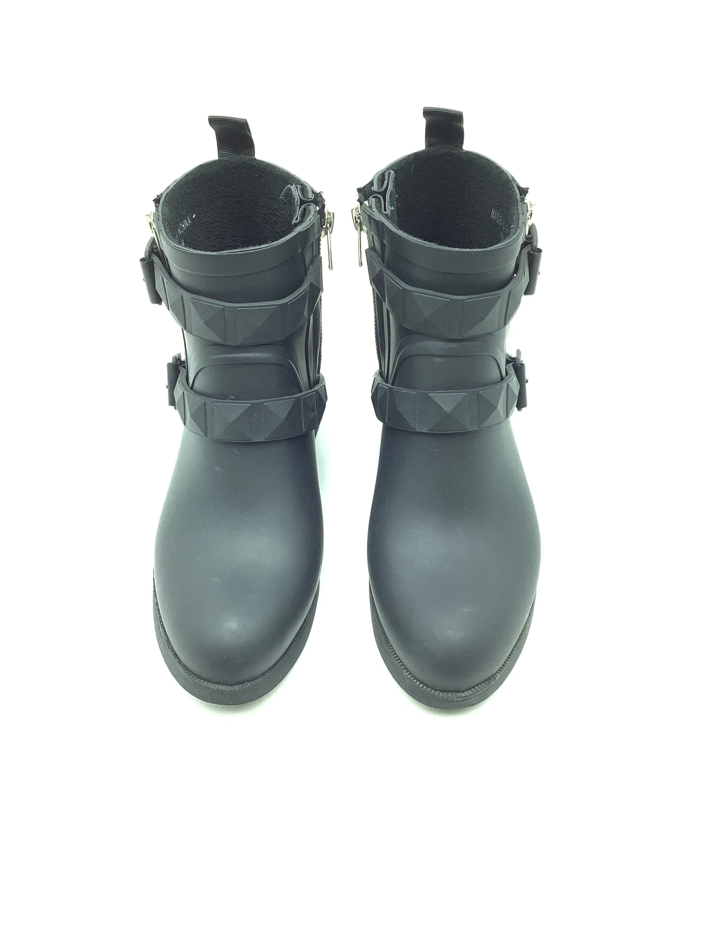 Rebeca Minkoff Women's Quincy Bootie Black Rubber Studded Size: 6