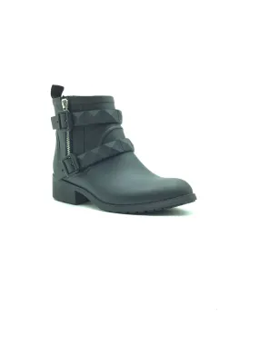 Rebeca Minkoff Women's Quincy Bootie Black Rubber Studded Size: 6