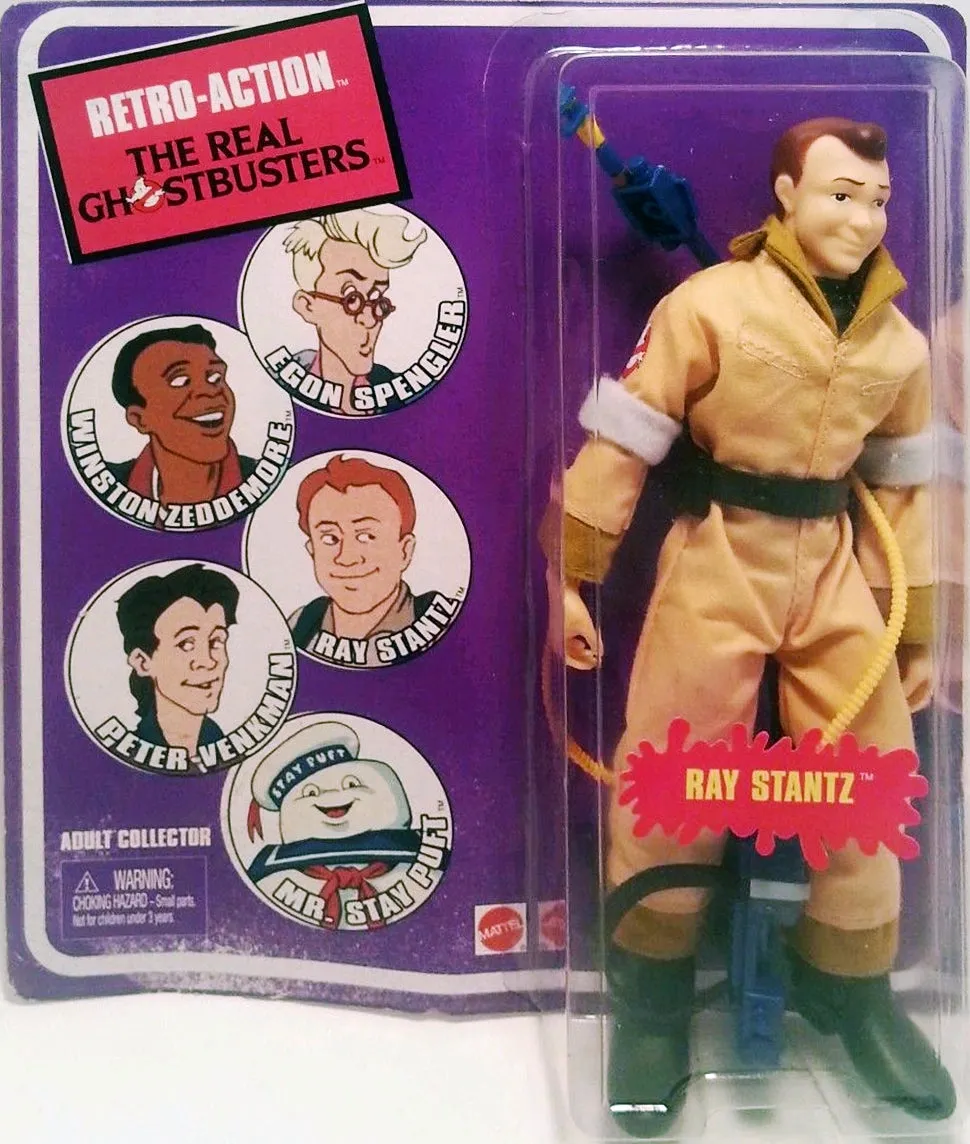Retro-Action The Real Ghostbusters Ray Stantz Figure