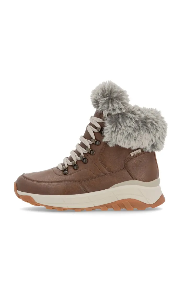 Rieker Lambs Wool Lined Lace Boot