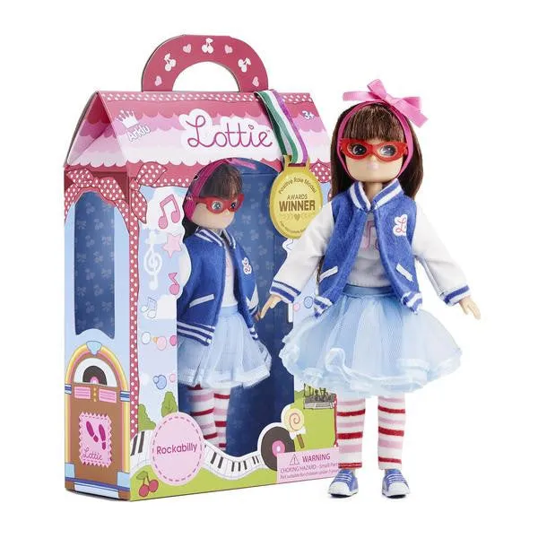 Rockabilly Lottie Doll