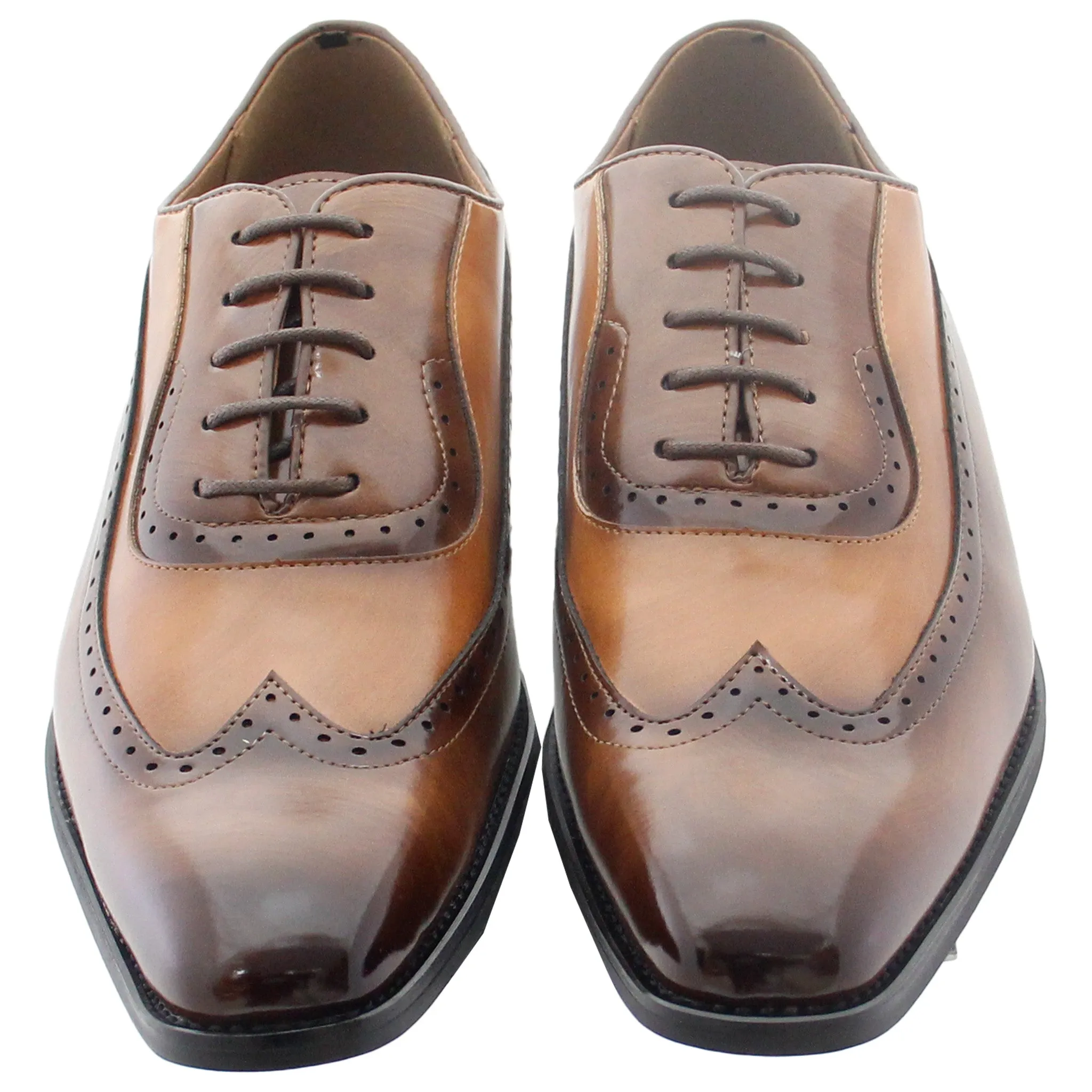 Tan/Brown Wing Tip