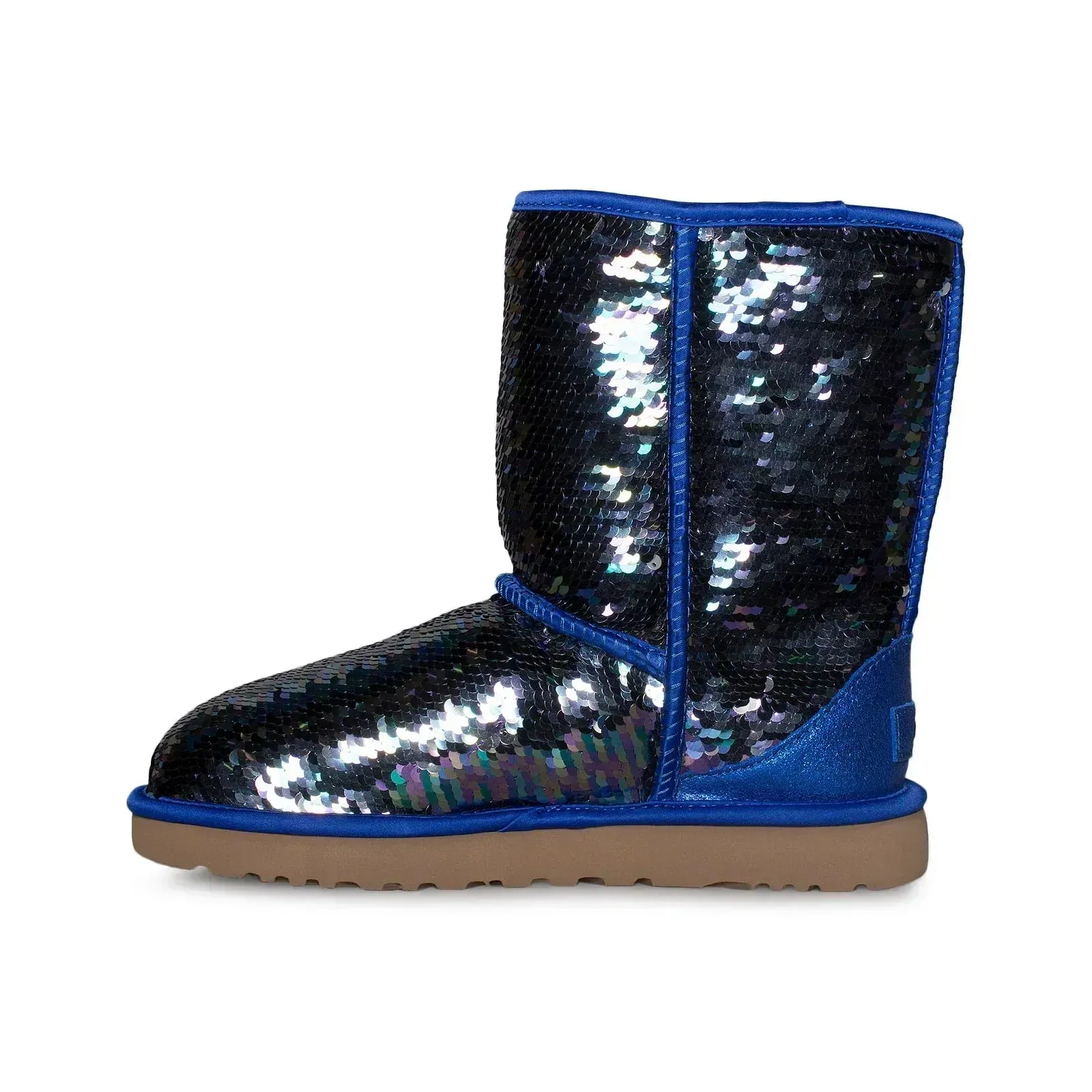 UGG Classic Short Sequin Navy Boots - Women's