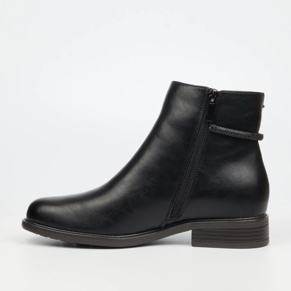 Victoria 1 - Black Ankle Boot
